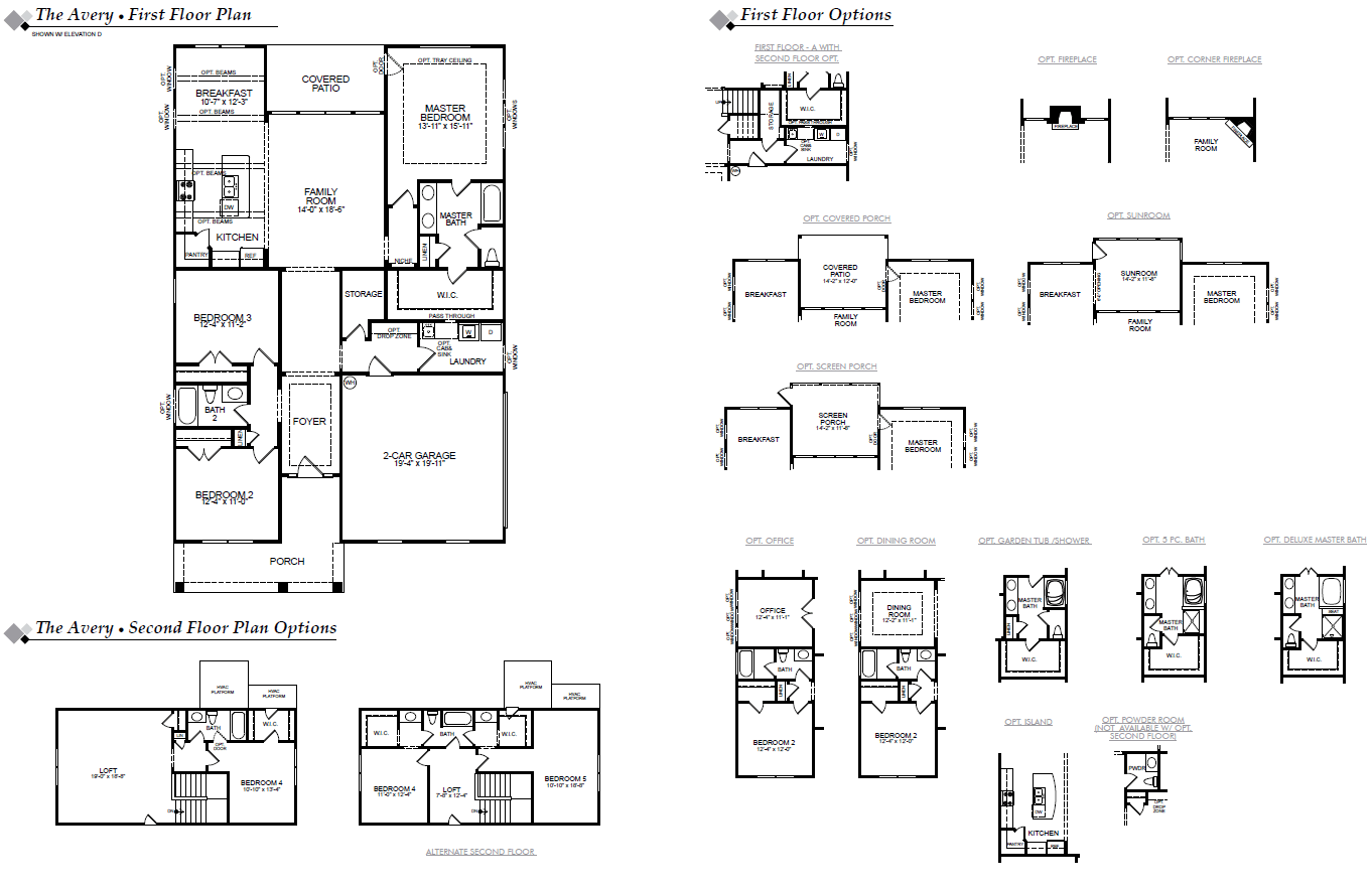 Avery 078 MoveIn Ready Homes in Youngsville, NC Eastwood Homes